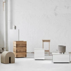 Stack Storage Box 15 Stack Storage Box -Danish Design Store 0. KristinaDamStudio AW19 Mirrortable stackstoragebox japanesestool