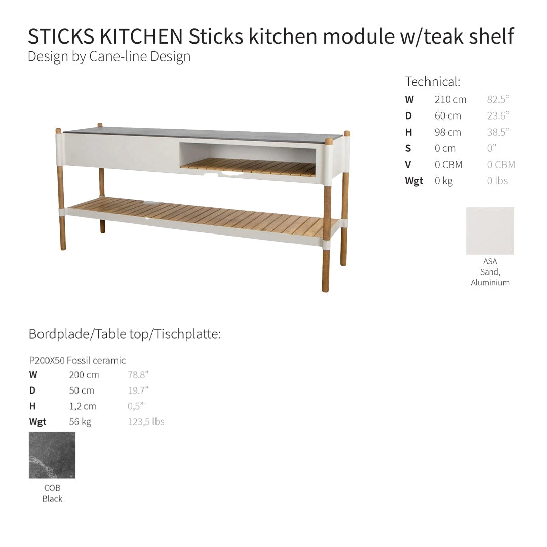 Sticks Outdoor Kitchen Module 9 Sticks Outdoor Kitchen Module - Image 7
