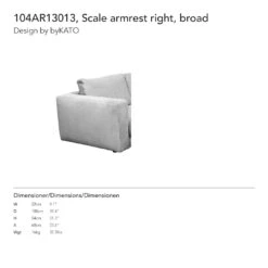 Scale Pre-configured Sofa - Setup 1 17 Scale Pre-configured Sofa - Setup 1 -Danish Design Store 0000 rightarm