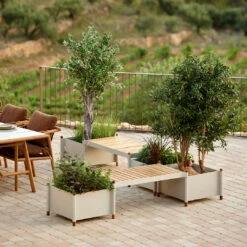 Sticks Outdoor Planter - Components 32 Sticks Outdoor Planter - Components -Danish Design Store 0001 Sticks planter bench c8ff150d 49db 4658 b687 903421c8c76a