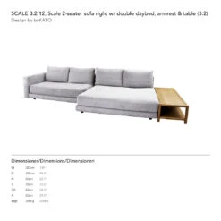 Scale Pre-configured Sofa - Setup 2 -Danish Design Store 0001 setup2
