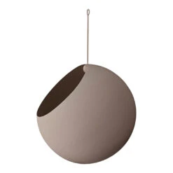 AYTM Globe Hanging Flowerpot - Large (Order Quantity: 2) 32 AYTM Globe Hanging Flowerpot - Large (Order Quantity: 2) -Danish Design Store 0004 509519001012 GLOBE hanging flowerpot Taupe O21xH32 CM