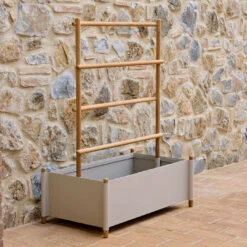 Sticks Outdoor Planter W/ Rack -Danish Design Store 0004 Cane Line 2024 0550