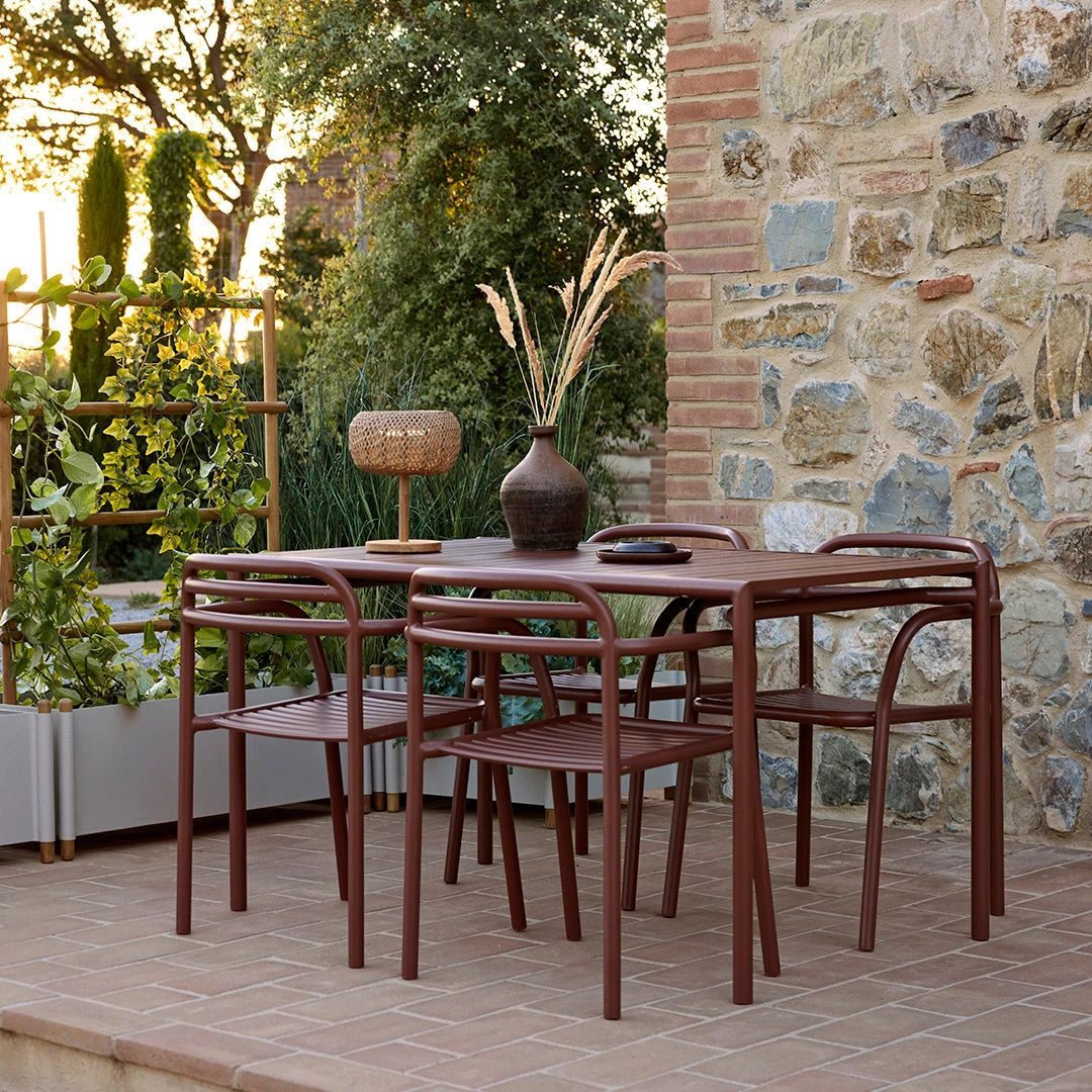 Bliss Rectangular Dining Table Set W/ Side Chairs 6 Bliss Rectangular Dining Table Set W/ Side Chairs - Image 4