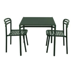 Bliss Square Dining Table Set W/ Side Chairs