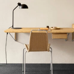 Drawer For AB019 Wall Desk -Danish Design Store 0012 teak oil MO310 black