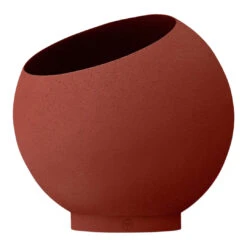 AYTM Globe Flowerpot (Order Quantity: 4) -Danish Design Store 0042 504679002013 GLOBE flowerpot GingerBread O30xH26 6CM