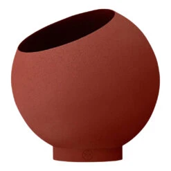 AYTM Globe Flowerpot (Order Quantity: 2) -Danish Design Store 0043 504679002012 GLOBE flowerpot GingerBread O21xH18 8CM