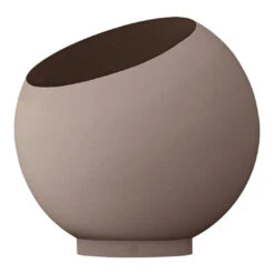 AYTM Globe Flowerpot (Order Quantity: 2) -Danish Design Store 0047 504679001014 GLOBE flowerpot Taupe O37xH32 3 CM