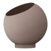 AYTM Globe Flowerpot (Order Quantity: 2) -Danish Design Store 0049 504679001012 GLOBE flowerpot Taupe O21xH18 8 CM