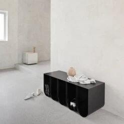 Curved Bench 17 Curved Bench -Danish Design Store 00 KristinaDamStudio SS20 CurvedBench black