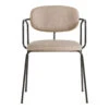 Woud Frame Stackable Dining Chair -Danish Design Store 100072 WOUD Frame dining.chair beige 2 exposed
