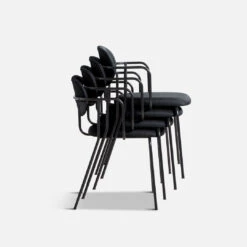 Woud Frame Stackable Dining Chair 29 Woud Frame Stackable Dining Chair -Danish Design Store 100073 WOUD FRAME DINING.CHAIR BLACK 6