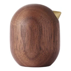 Normann Copenhagen Little Bird - Quickship -Danish Design Store 100242 Normann Copenhagen Little Bird 4 5cm Walnut d59898da 15df 4b37 95a5 325577dffe35