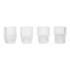 Ferm LIVING Ripple Small Glass - Set Of 4 2 Ferm LIVING Ripple Small Glass - Set Of 4 -Danish Design Store 100373211 1