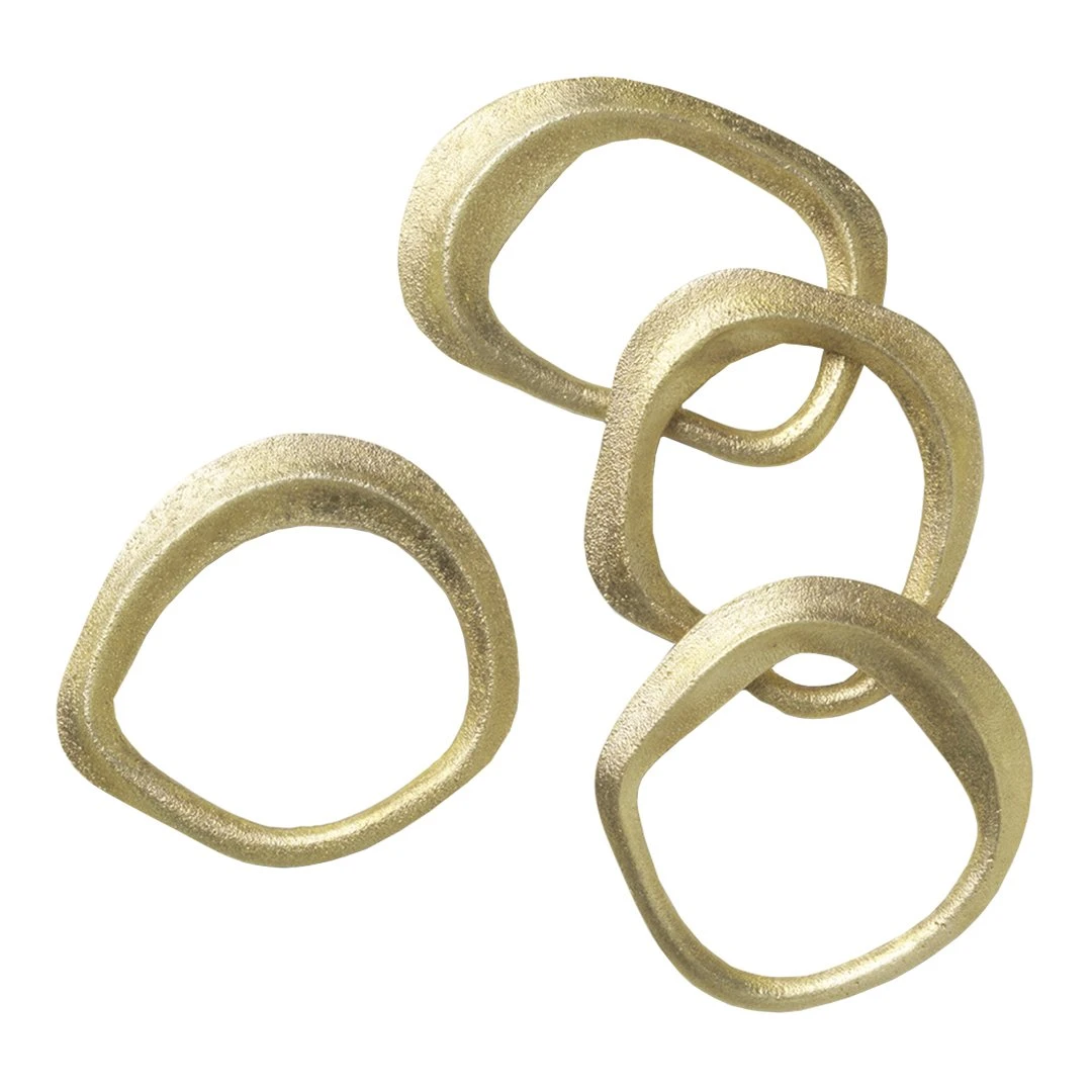 Ferm LIVING Flow Napkin Rings - Set Of 4 4 Ferm LIVING Flow Napkin Rings - Set Of 4 - Image 2