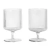 Ferm LIVING Ripple Wine Glass - Set Of 2 2 Ferm LIVING Ripple Wine Glass - Set Of 2 -Danish Design Store 100488211 1