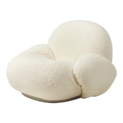 Gubi Pacha Lounge Chair W/ Armrests -Danish Design Store 10061534 F3Q Pacha Lounge Chair Karakorum Dedar 001