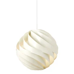 Gubi Turbo Pendant 24 Gubi Turbo Pendant -Danish Design Store 10110706 FRT Turbo Pendant 2 Alabaster White Glossy On