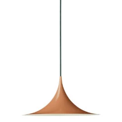 Gubi Semi Pendant -Danish Design Store 10110910 FRT Semi Pendant 0 Roasted Pumpkin Glossy