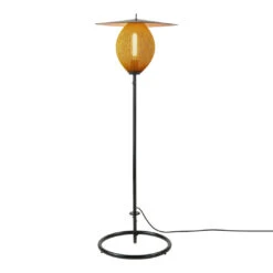 Gubi Satellite Outdoor Floor Lamp 23 Gubi Satellite Outdoor Floor Lamp -Danish Design Store 10116599 FRT2 Satelite Floor Lamp O22 Mustard Gold Semi Matt on