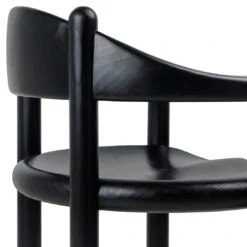 Gubi Daumiller Dining Armchair -Danish Design Store 10128867 DTL Daumiller Dining Armchair Black Stained