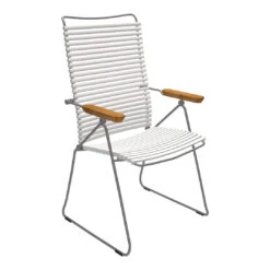 Click Outdoor Position Chair -Danish Design Store 10803 2518 CLICK Position chair MutedWhite HOUE high
