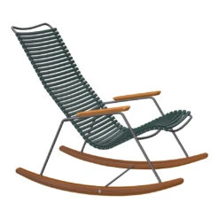 Click Outdoor Rocking Chair -Danish Design Store 10804 1118 CLICK Rocking Chair Pine Green high res