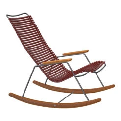 Click Outdoor Rocking Chair -Danish Design Store 10804 1918 CLICK Rocking Chair Paprika high res