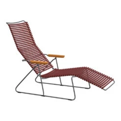Click Outdoor Sunlounger -Danish Design Store 10810 1918 CLICK Sunlounger Paprika high res