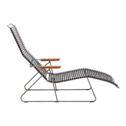 Click Outdoor Sunlounger -Danish Design Store 10810 2018 CLICK Sunlounger Black