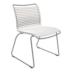 Click Outdoor Dining Chair 39 Click Outdoor Dining Chair -Danish Design Store 10814 2518 CLICK Dining chair no armrest MutedWhite HOUE high