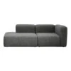 Pump 2-Seater Sofa W/ Open End 1 Pump 2-Seater Sofa W/ Open End -Danish Design Store 110 4162 HLD 126 Pump End Part Left Arm Right Hallingdal Color 126