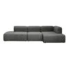 Pump 2-Seater Sofa W/ Open End + Chaise Long 2 Pump 2-Seater Sofa W/ Open End + Chaise Long -Danish Design Store 110 416372 HLD 126 Pump End Part Left Center Chaiselong Right Hallingdal Color 126