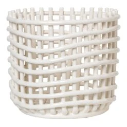 Ferm LIVING Ceramic Basket -Danish Design Store 110134202 1