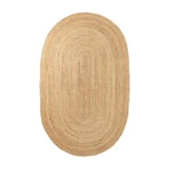 Ferm LIVING Eternal Oval Jute Rug