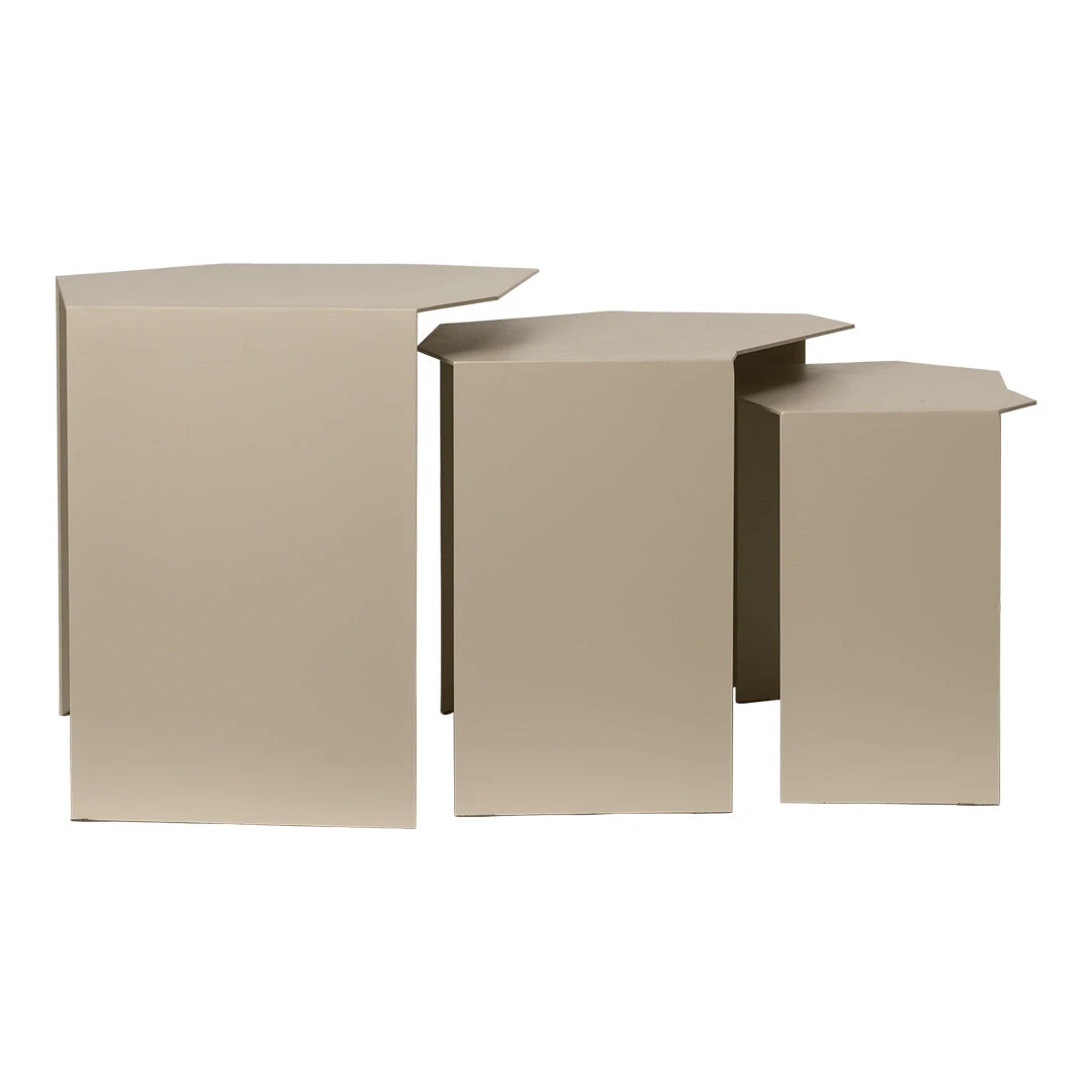 Ferm LIVING Shard Cluster Nesting Coffee Tables - Set Of 3 6 Ferm LIVING Shard Cluster Nesting Coffee Tables - Set Of 3 - Image 4