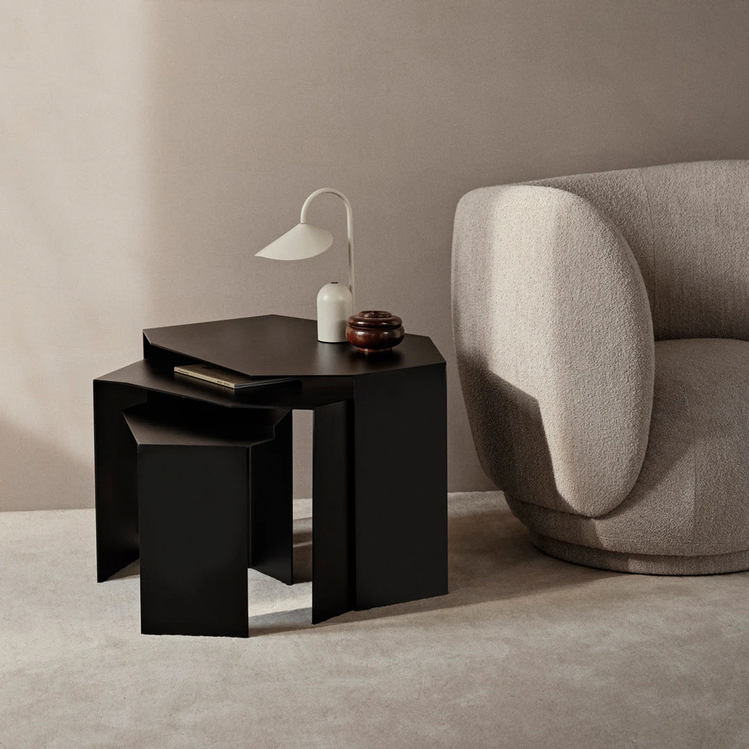 Ferm LIVING Shard Cluster Nesting Coffee Tables - Set Of 3 7 Ferm LIVING Shard Cluster Nesting Coffee Tables - Set Of 3 - Image 5