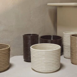 Ferm LIVING Corduroy Vase -Danish Design Store 1104269924 10