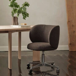 Ferm LIVING Rico Dining Chair W/ Casters 12 Ferm LIVING Rico Dining Chair W/ Casters -Danish Design Store 1104270515 10