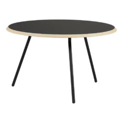 Woud Soround Coffee Table 40 Woud Soround Coffee Table -Danish Design Store 110526 WOUD Soround coffee table Black Fenix laminate Exposed