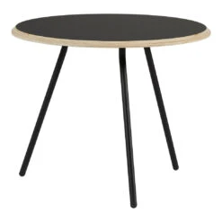 Woud Soround Coffee Table 30 Woud Soround Coffee Table -Danish Design Store 110569 WOUD Soround coffee table Black Fenix laminate Exposed