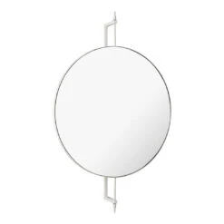 Rotating Round Mirror 16 Rotating Round Mirror -Danish Design Store 115000004 Kristina Dam Studio Rotating Mirror Beige
