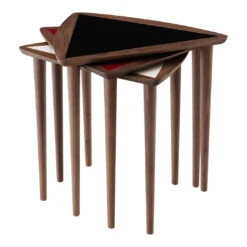Umanoff Nesting Side Table 24 Umanoff Nesting Side Table -Danish Design Store 1187539 Umanoff Nesting Side Table Walnut Black Stacked 8c3738eb 46a2 475f a498 35a96cddc95d