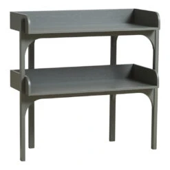 Woud Utility Shelf 19 Woud Utility Shelf -Danish Design Store 120746 WOUD Utility shelf dusty green 2 exposed