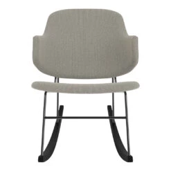 The Penguin Rocking Chair - Fully Upholstered -Danish Design Store 1231001 000400ZZ Penguin Rocking Chair Fully Uph ReWool 218 Front 054cec94 d9e5 43c4 85f3 bdd4a1f1d337