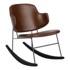 The Penguin Rocking Chair - Fully Upholstered -Danish Design Store 1231005 000700ZZ Penguin Rocking Chair Fully Uph Dakar 0329 Angle 1ae3218e a862 4639 b11b 48b3b1da0a87