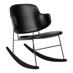 The Penguin Rocking Chair - Fully Upholstered -Danish Design Store 1231005 000T00ZZ Penguin Rocking Chair Fully Uph Dakar 0842 Angle d3caa54e 7b80 4261 892a a5d53222aac0