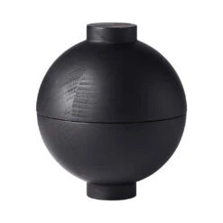 Wooden Sphere 19 Wooden Sphere -Danish Design Store 125000200 Kristina Dam Studio Wooden Sphere Black ab45895f b734 4fd1 ad6d ba540bd04eec