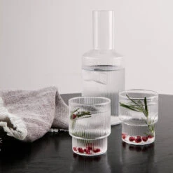 Ferm LIVING Ripple Glass - Set Of 4 20 Ferm LIVING Ripple Glass - Set Of 4 -Danish Design Store 13 8571